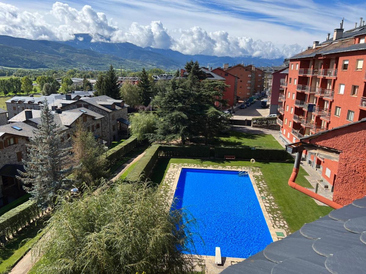 Apartamento Piso Puigcerda Vistas Y Piscina Exterior foto